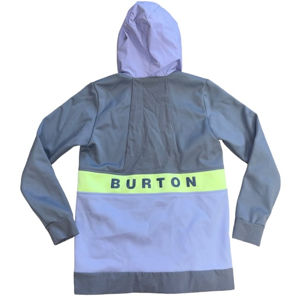 Burton Jackets & Blazers - Burton Crown Weatherproof Purple Gray Neon Women’s XS performance pullover